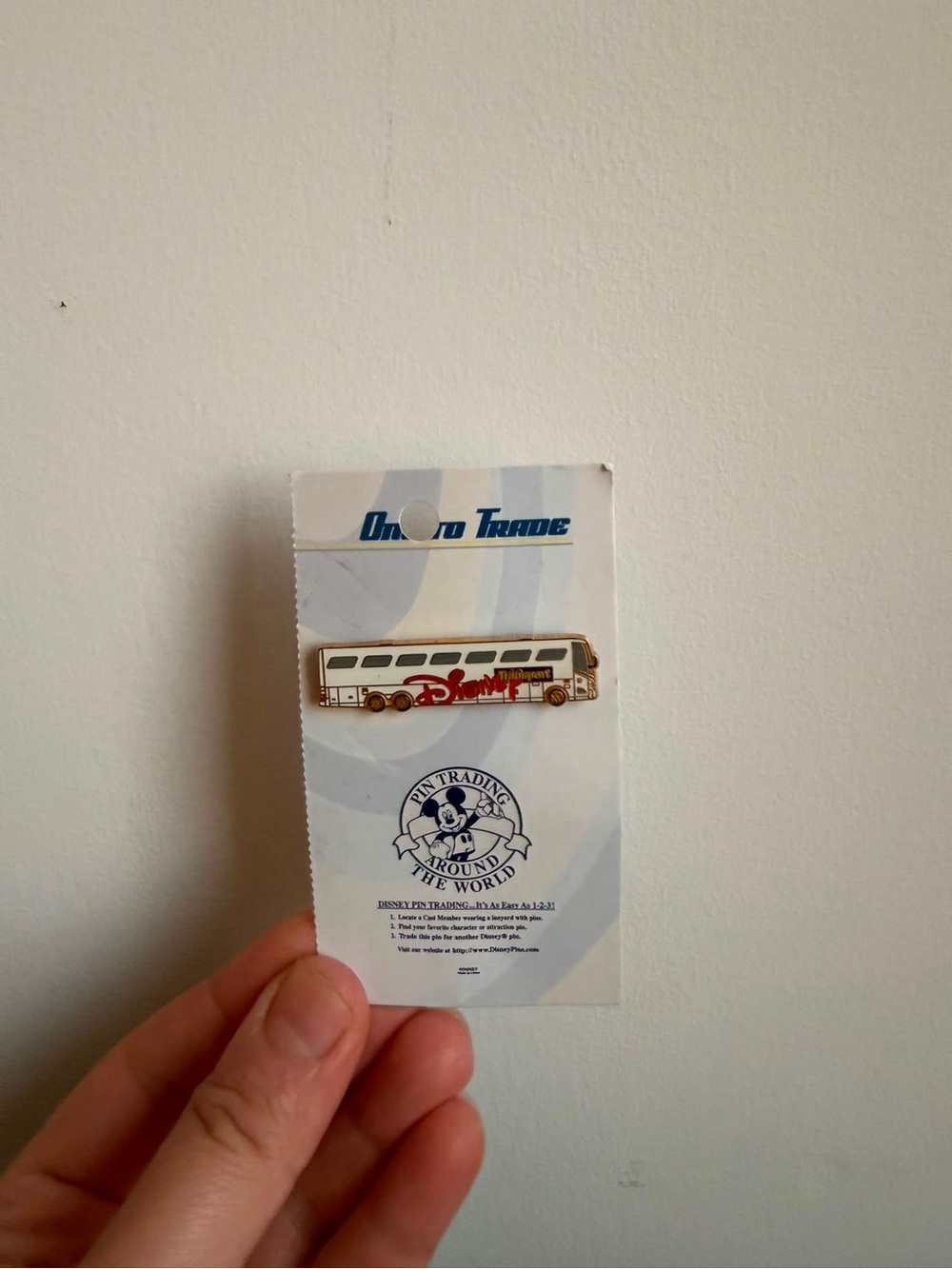 Disney Official Bus / Transport Pin